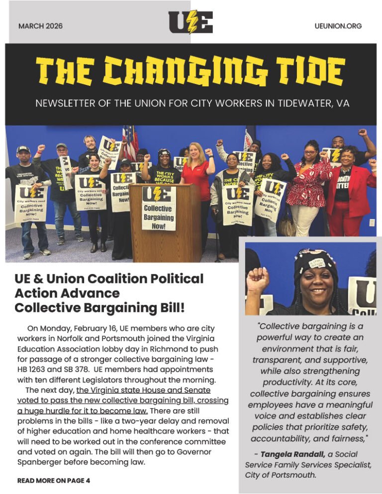 The Changing Tide – March 2026