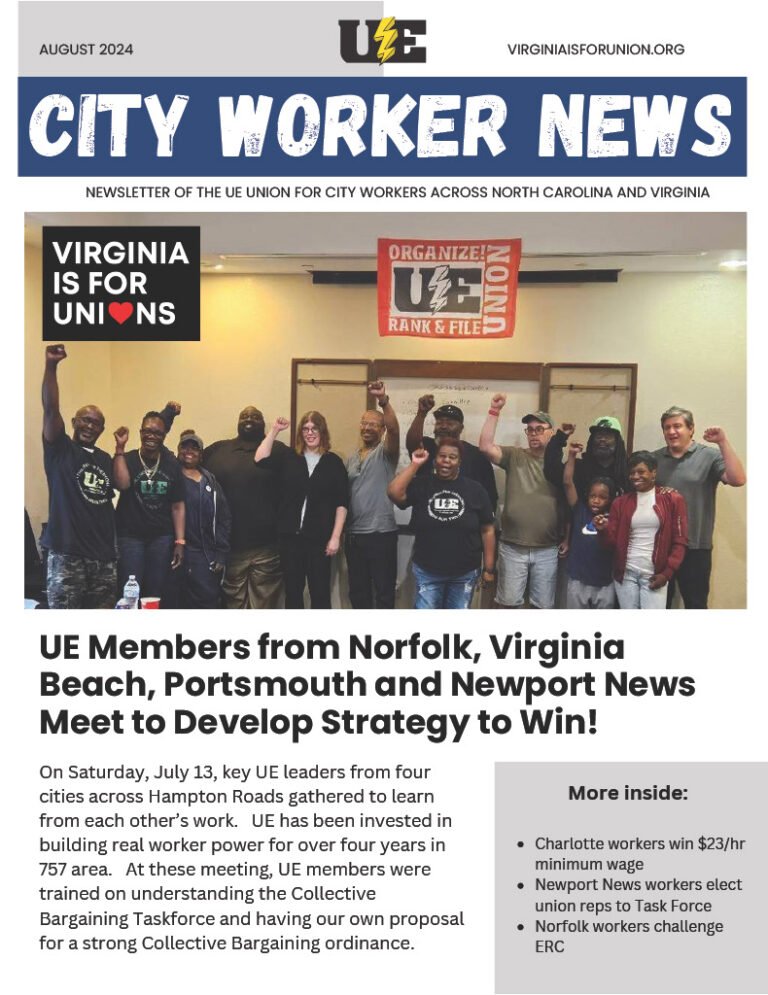 City Worker News – August 2024